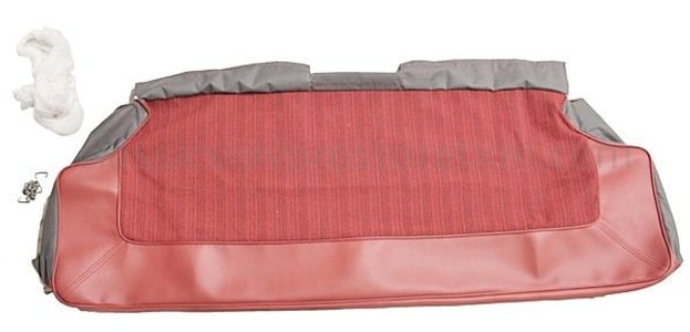Rear seat Cover Volvo Amazon 2 Door 1963-64 red