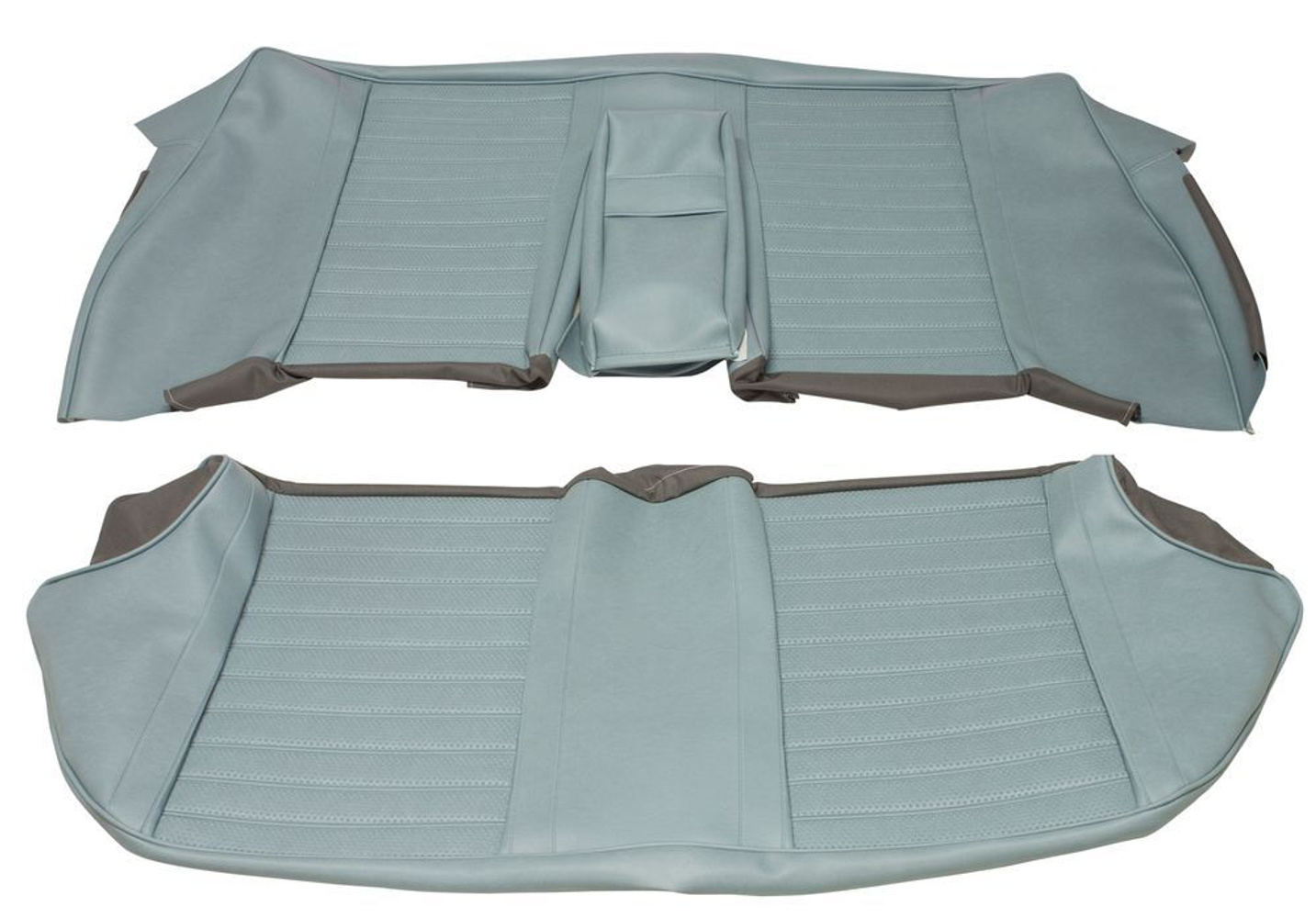 Rear seat Cover Volvo Amazon 4d 1965 light blue