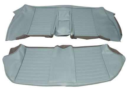 Rear seat Cover Volvo Amazon 4d 1965 light blue