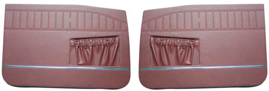 Door panel Volvo Amazon 4d/Wagon 1965 red