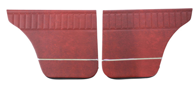 Door panel Volvo Amazon 4d/Wagon 1965 red