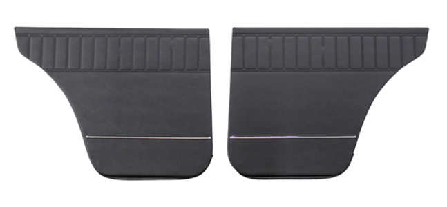 Volvo Amazon door panel 4d/Wagon 1966-68 black Rear