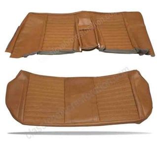 Rear seat Cover Volvo Amazon 2 Door 1967-1968 brown