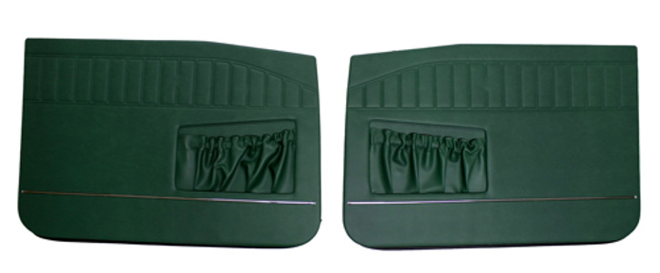 Door panel Volvo Amazon 4d/ Wagon 1966-67 green Front