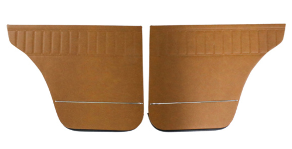 Door panel Volvo Amazon 4d/Wagon 1966-68 brown Rear