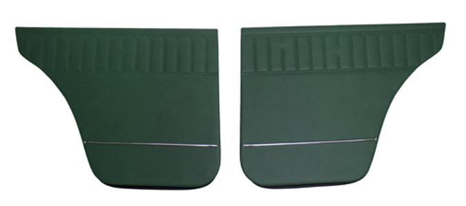 Door panel Volvo Amazon 4d/Wagon 1966-67 green Rear