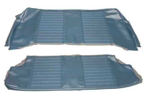 Rear seat Cover Volvo Amazon 2 Door 1969 blue
