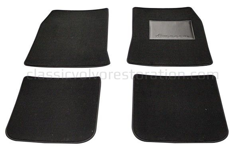 Accessory carpet kit Volvo Amazon (Right hand drive) Black 1962-70