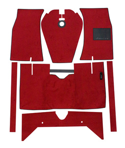 Carpet kit Volvo Amazon red (Right hand drive) M/T