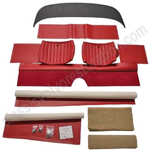Rear seat kit Volvo 1800 1963 red