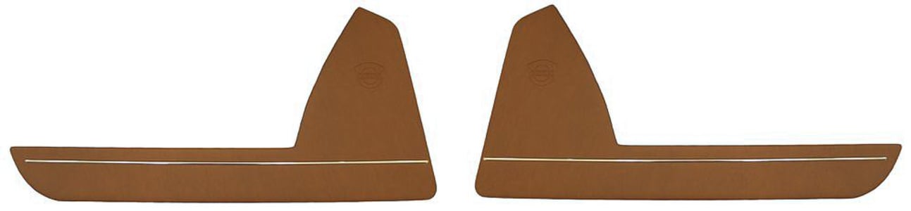 Door panel Volvo 1800S 1964-69 lower brown LH