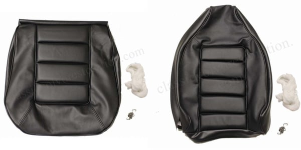 Front seat Cover Volvo 1800E/ES 1972-73 black