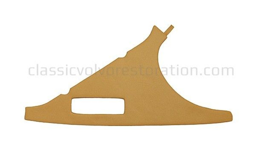 Panel C/D-pillar Volvo 1800E 1972 gold metallic