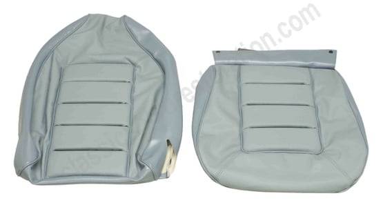 Front seat Cover ES 1973 blue Leather