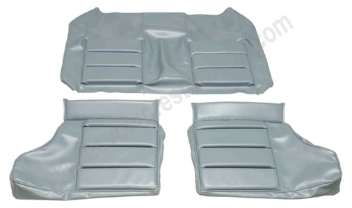 Rear seat Cover Volvo 1800ES 1973 light blue