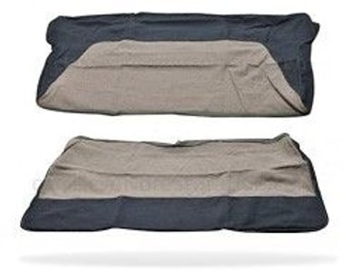 Rear seat Cover Volvo PV 444LS 1957 blue/grey