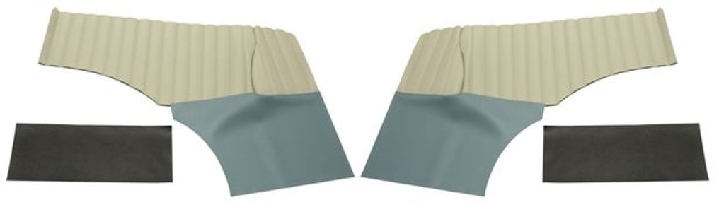Panel Rear side Volvo PVA 1958-60 US blue