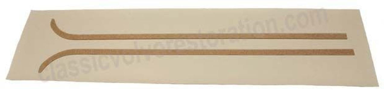 B-pillar panel Volvo PV 1958-60 US beige