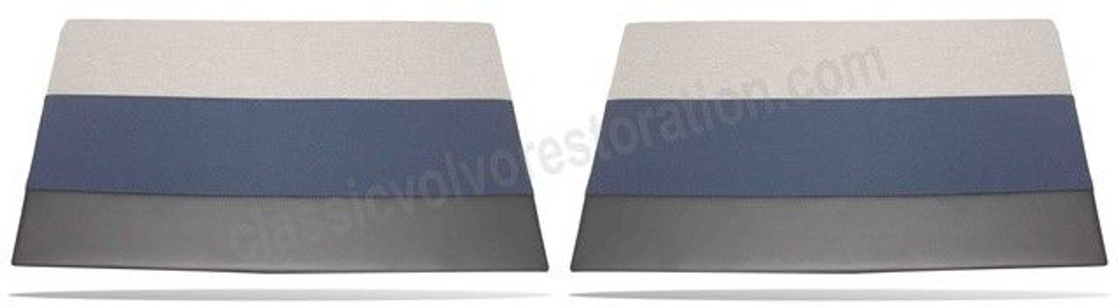 Door panel Volvo 445 blue/grey 1958-60 LH