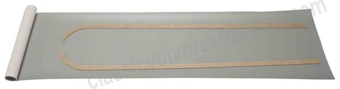 B-pillar panel Volvo PV 1962-63 grey