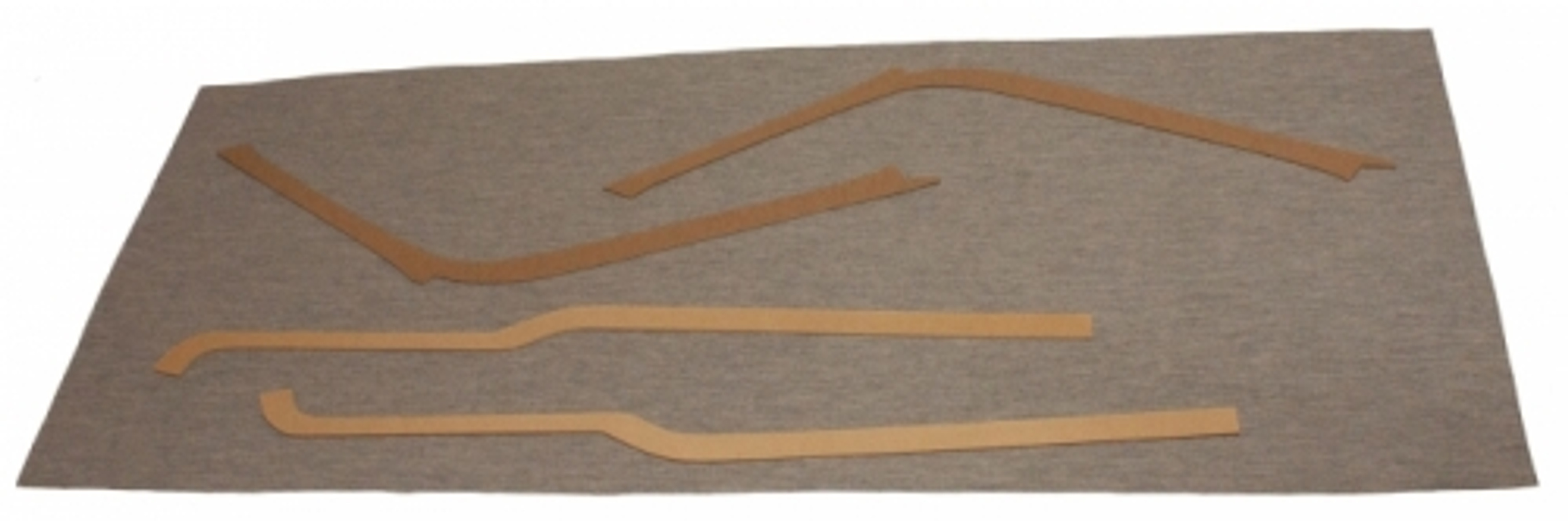 Panel kit B-pillar/door Volvo 445 1956-57 grey