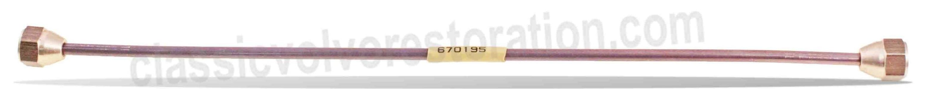 Brake line Volvo 1800 Master cylinder-Servo LH