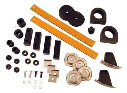 Bushing kit Rear Volvo PV Spicer Polyurethane