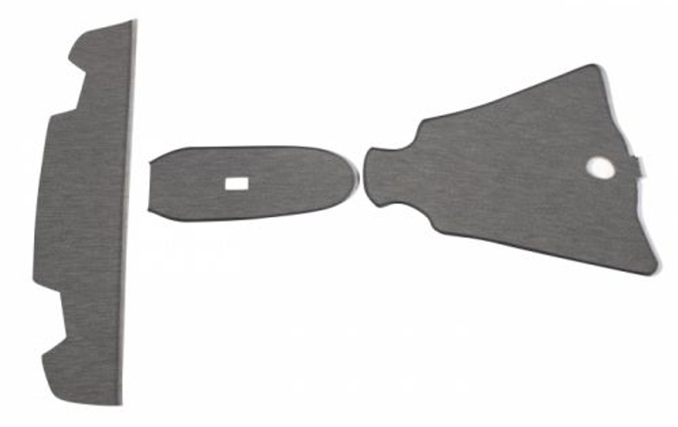 Carpet kit Volvo 140-69 grey 3pc