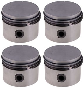 Piston kit with rings B19/Volvo B20/B30 1974- Std