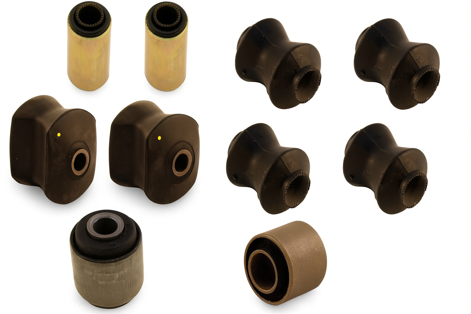 Bushing kit Volvo 140 1974 rear rubber