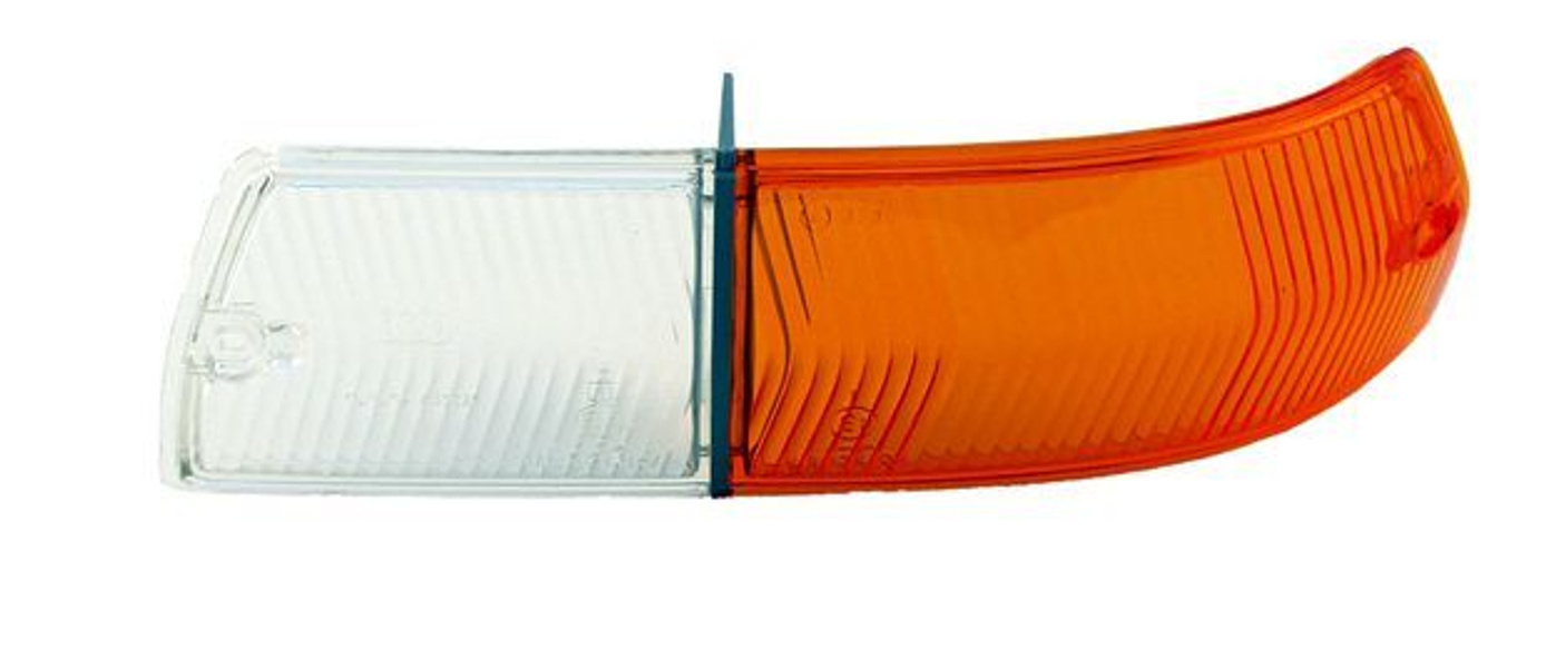 Blinkersglas Volvo 164 gul/vit Vänster