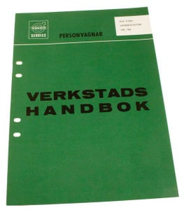 Workshop manual Heating system Volvo 140/164 S