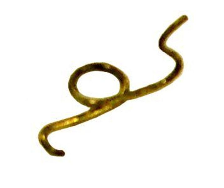 Spring retaining handbrake shoes